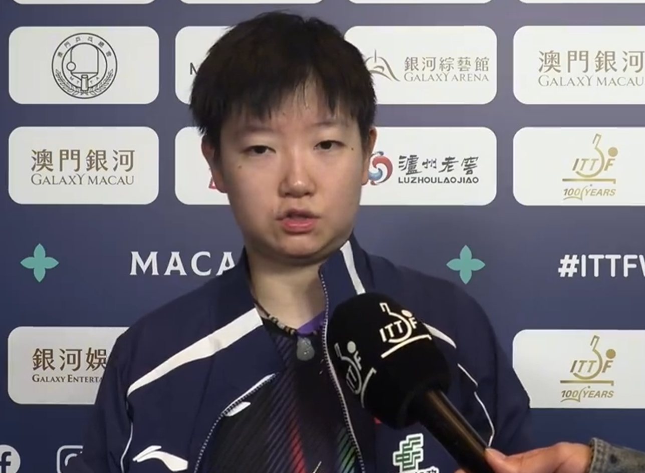 开云体育官方网站-横扫梅谢芙采访！全程强调专注与全力以赴，展望淘汰赛做好准备！